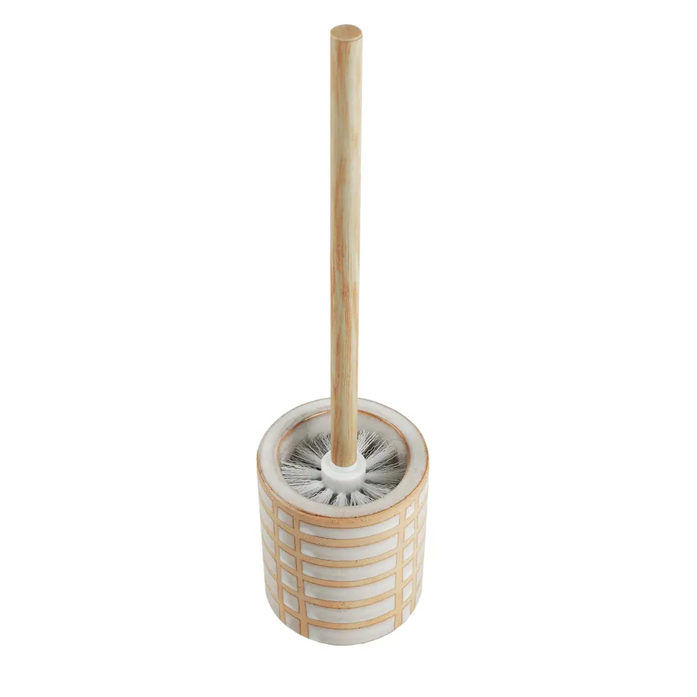 Ерш для унитаза пуарэ керамика бежевый Santreyd STLM-2022814 - Вид №3