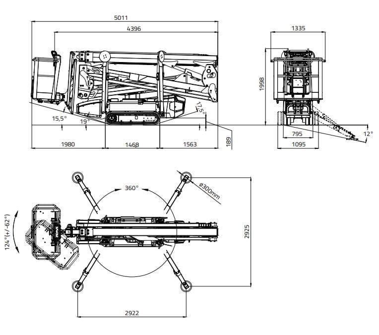 Гусеничная воздушная платформа Hinowa LIGHTLIFT 20.10 PERFORMANCE IIIS MK3 ARCH-00030105 - Вид №8