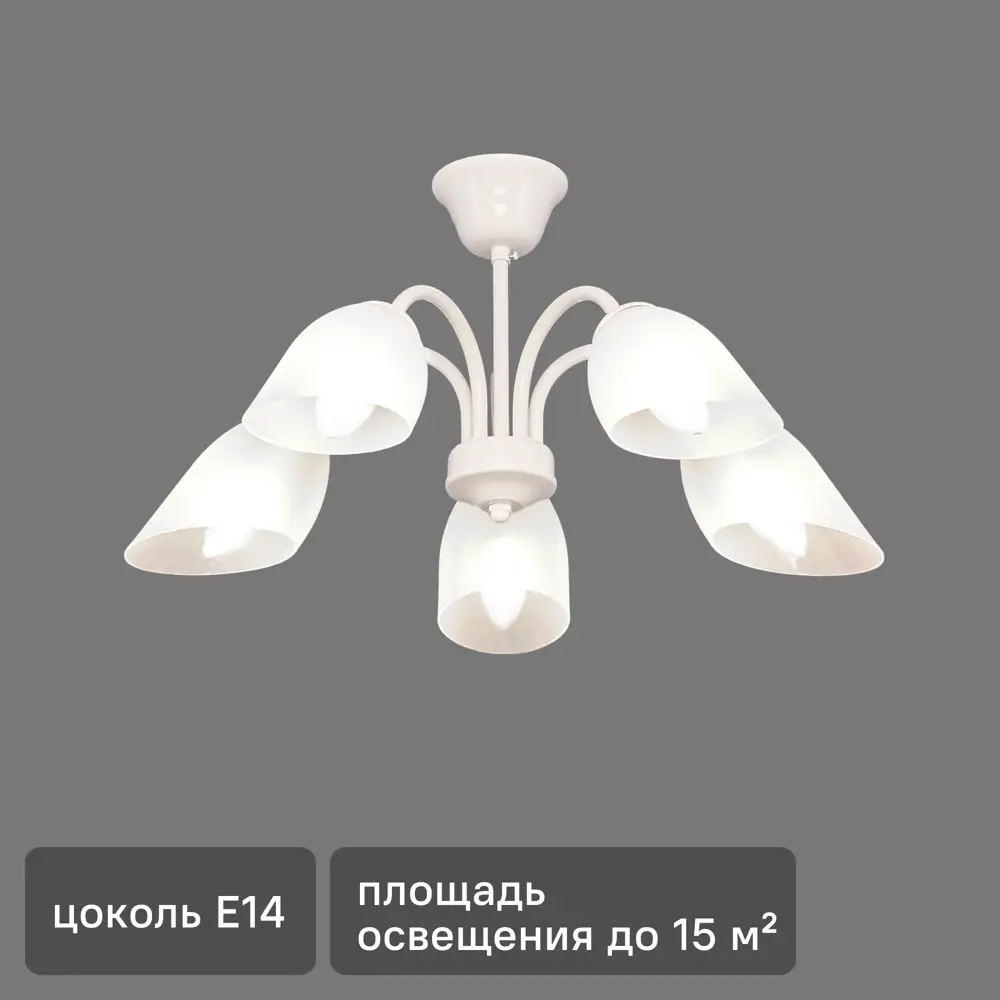 Люстра потолочная Vitaluce Альфа - классическое освещение для низких потолков 18662731 STLM-0011918