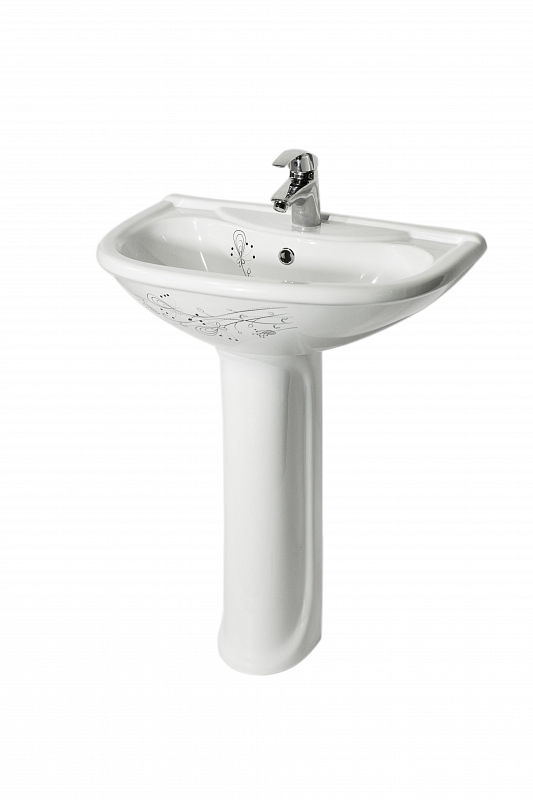 1782 Престиж 63, декор «Цветы» Строй керамика сервис Santreyd  - Вид №1