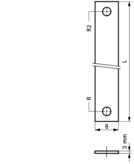 6015110 Крепление для электромонтажа BIS Фиксирующая полоса WALRAVEN  - Вид №1