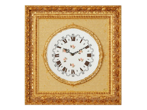 Украшенные фарфоровые часы