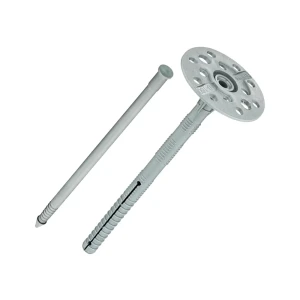 TECH-KREP Дюбель тарельчатый для теплоизоляции 10x160 мм с пластиковым гвоздем 84039080