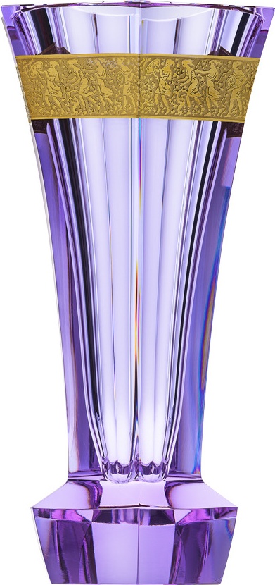 10673440 Moser Ваза Moser Гармония 33см, александрит, п/к Хрусталь бессвинцовый 