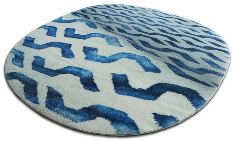 G.T.DESIGN Ковер из полиамида овальной формы с узором Next sun-id-1443179 - Вид №1