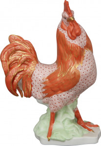 10601872 Herend Фигурка 23,8см "Петух" Фарфор