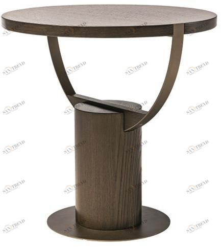 Shake Круглый рабочий стол из дерева sun-id-1367454