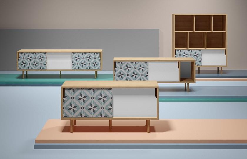 TemaHome Комод из МДФ с раздвижными дверцами Dann 9500.404122  - Вид №4