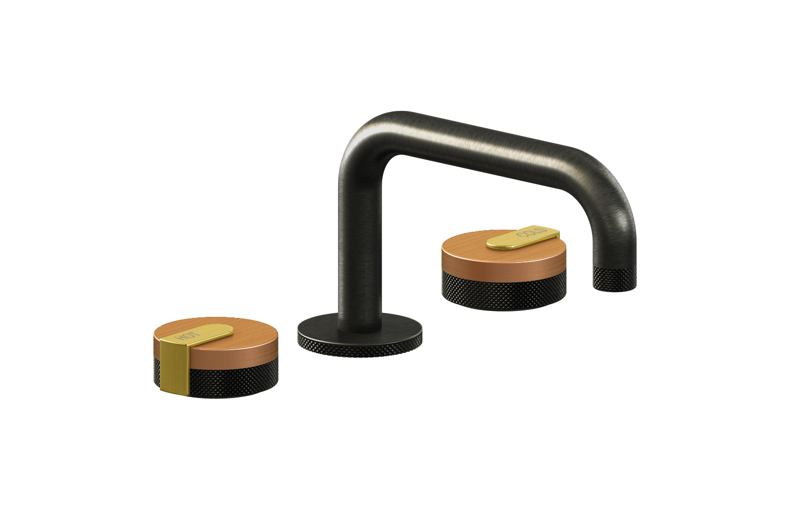 E-11510-R1BRG-L1BB-BOX Смеситель для умывальника на 3 отвертия GRAFF MOD+