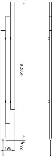 Tonon Evolution Настенный электрический стальной радиатор Design sun-id-1353617 - Вид №1