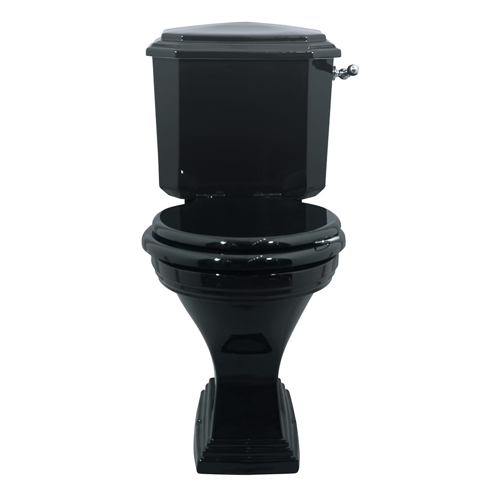 IMSR142 Бачок закрытого типа и фитинги Astoria Deco Black Sapphire Imperial  - Вид №3