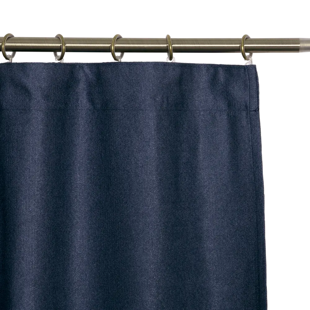 Штора на ленте «Велюр» 160х260 см цвет синий WITERRA STLM-2212081 - Вид №3