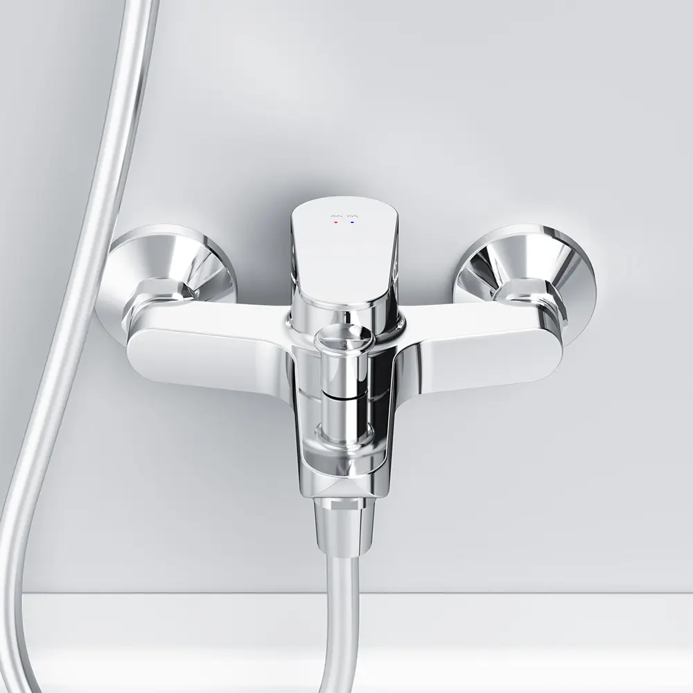 Смеситель для ванны AM.PM Force однорычажный на ванну цвет хром STLM-2188724 - Вид №6