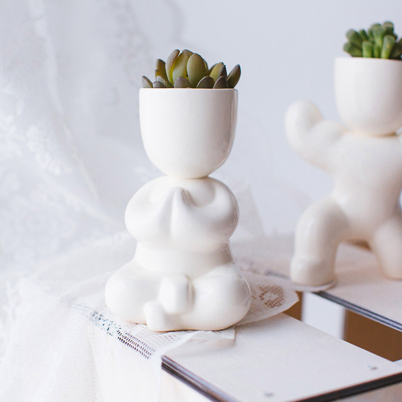 Набор для выращивания eco "Йог" ЭКОЧЕЛОВЕКИ  254571 Белый  - Вид №3