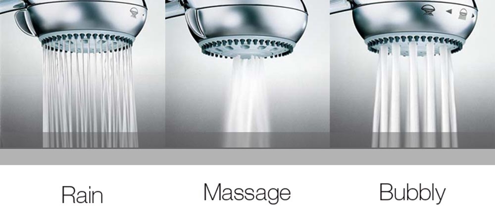 B00041 Душевая лейка PRINCE-S Ø 90 mm BOSSINI  - Вид №3