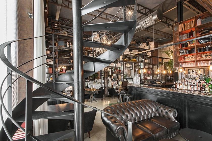 Officine Sandrini Винтовая лестница из крашеного металла sun-id-1392442 - Вид №3