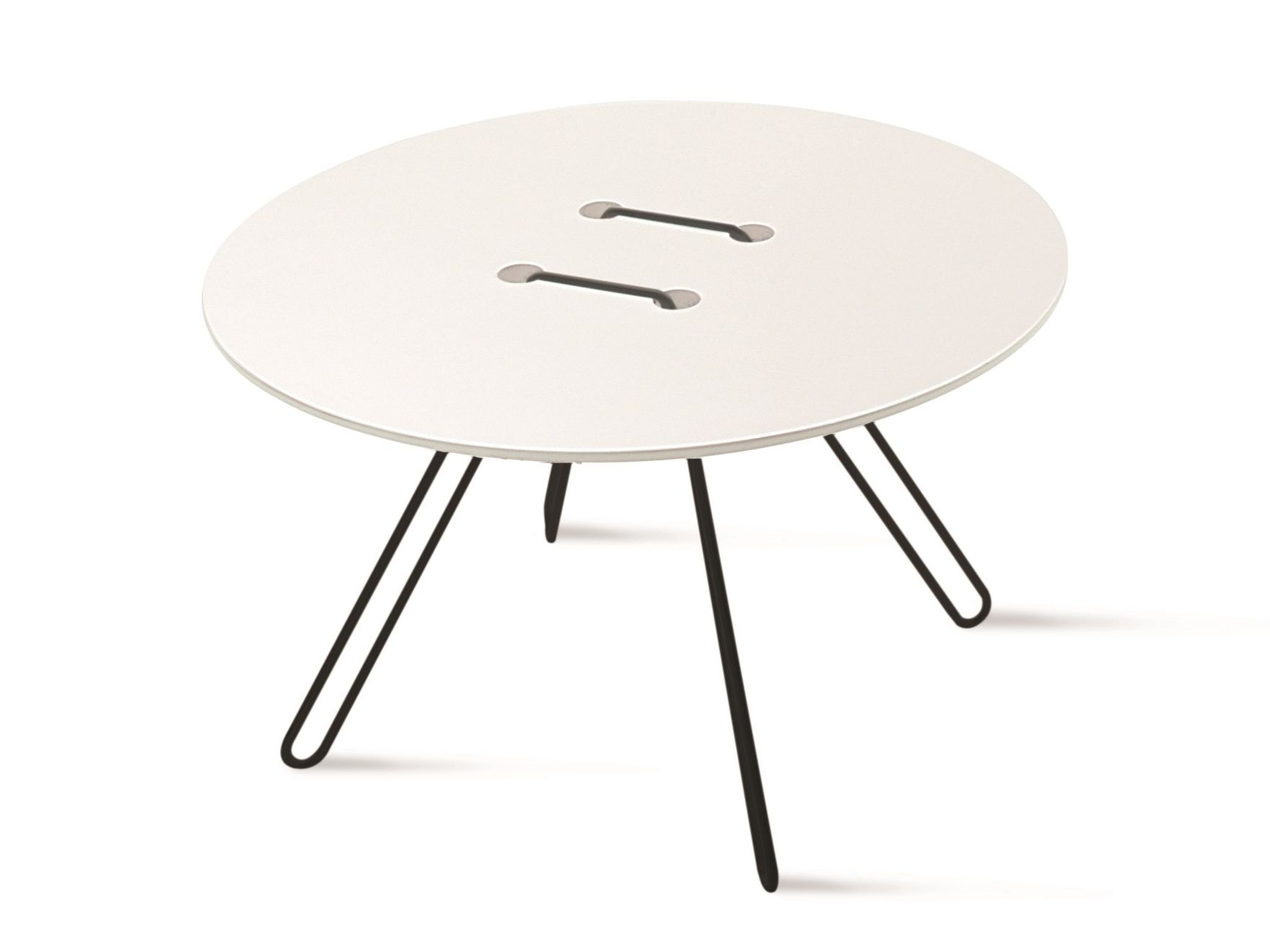 Лакированный низкий круглый журнальный столик Casamania & Horm Twine T ARCH-00127307