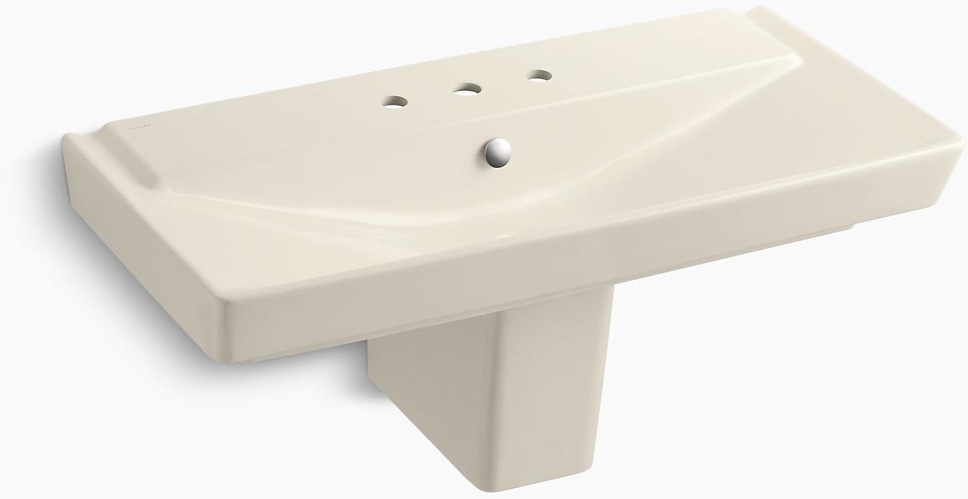 K-5148-8-47 Подвесная раковина настенная прямоугольная Kohler 