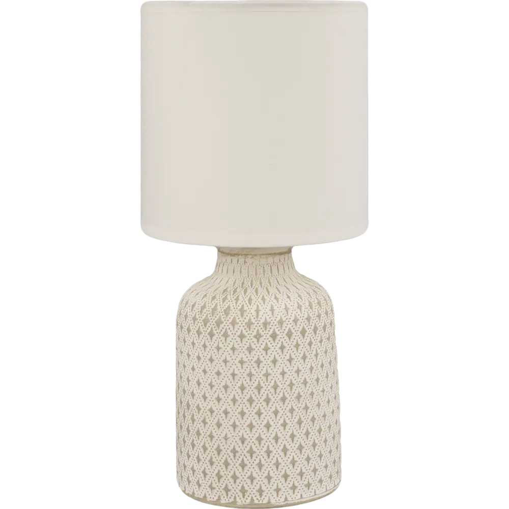 Лампа настольная Eglo «Bellariva» 1X40 ВтхE14, цвет серый/белый STLM-2052790