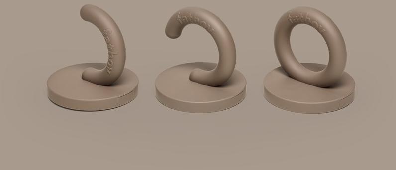 Fatboy Настенный крючок из абс sun-id-1394613 - Вид №2