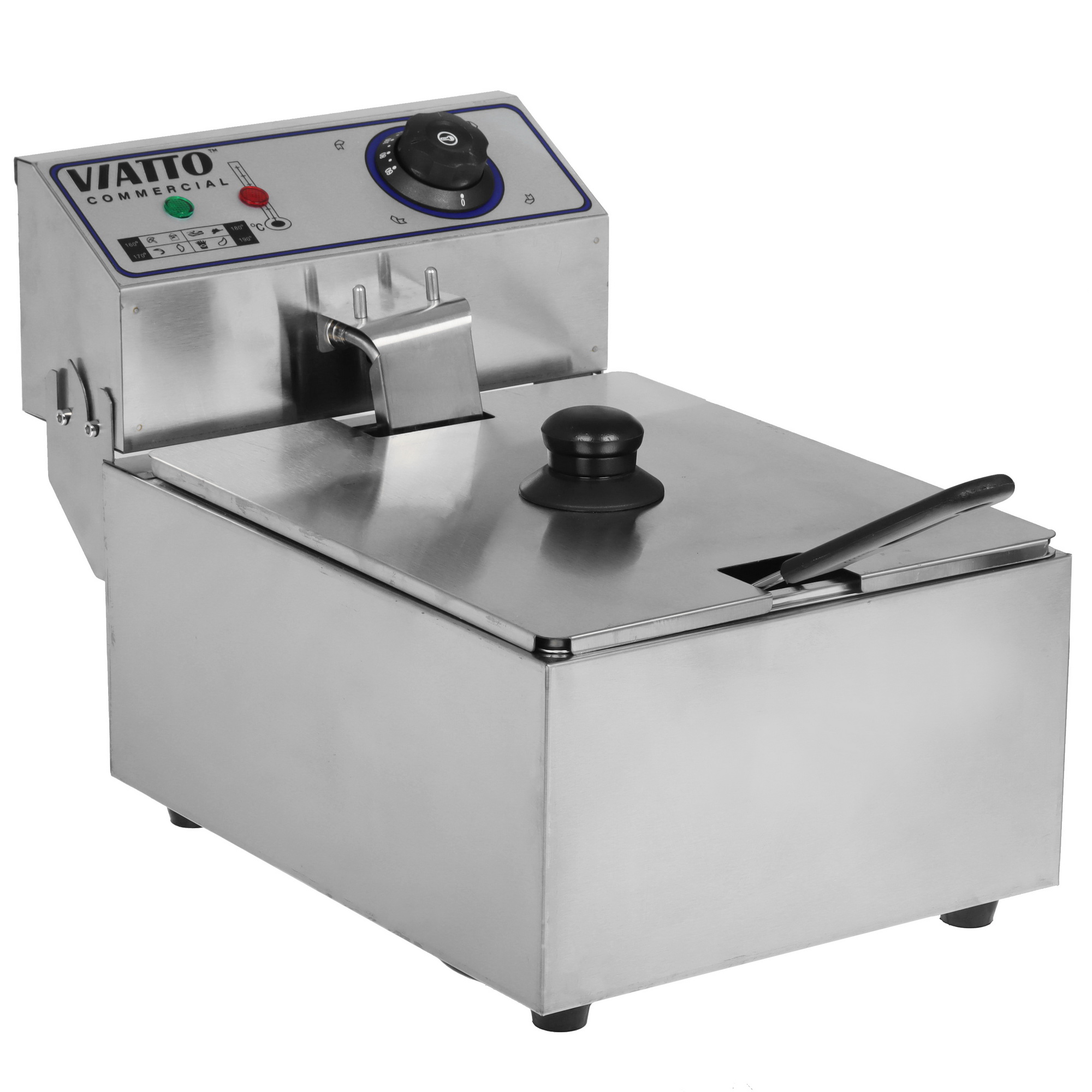 9909638 Фритюрница VIATTO EF‑6L серебристый STDN-0085824