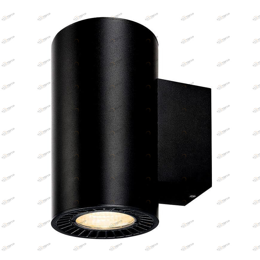 Настенный светодиодный светильник черный цилиндр SLV Supros Up-Down 114140 SLV  00-3890769 Черный 