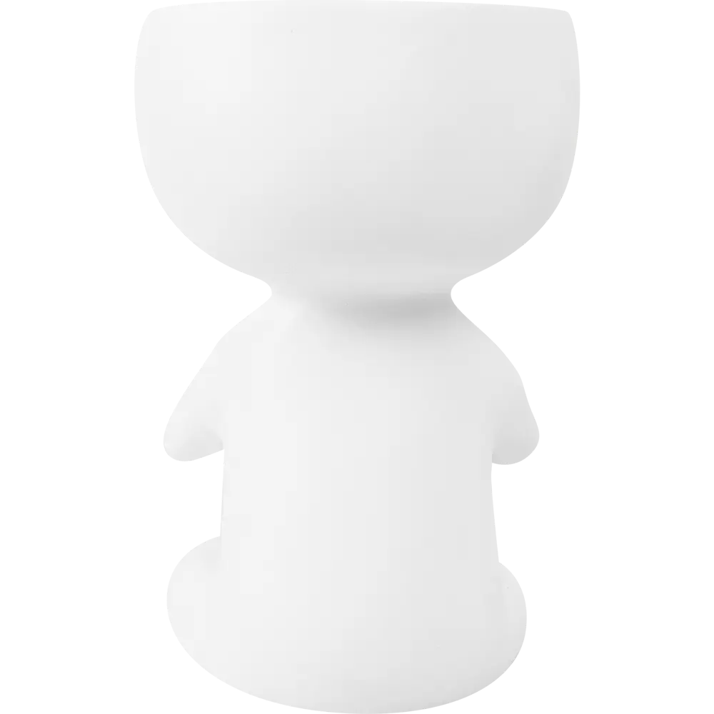 Ваза для цветов Кашпенок гипс белый Santreyd STLM-2059497 - Вид №3