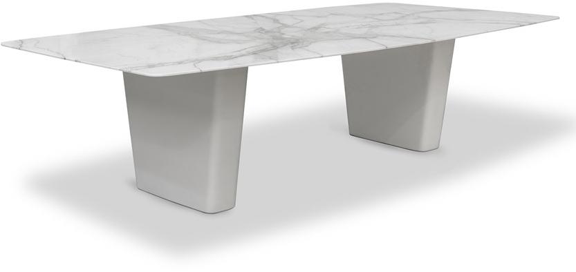 Andreu World Прямоугольный мраморный стол Status Me 02078 - Вид №1