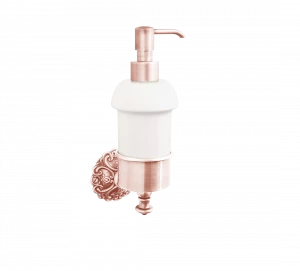 Gentry Home Настенный керамический подстаканник Ivy Rose gold