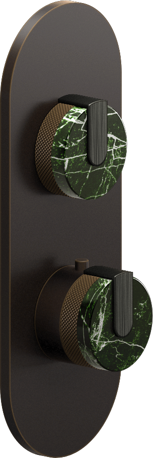 E-8026-R2MGE0-L1BOX-OB-T Планка M-Series с 2 ручками - Внешняя часть GRAFF MOD+