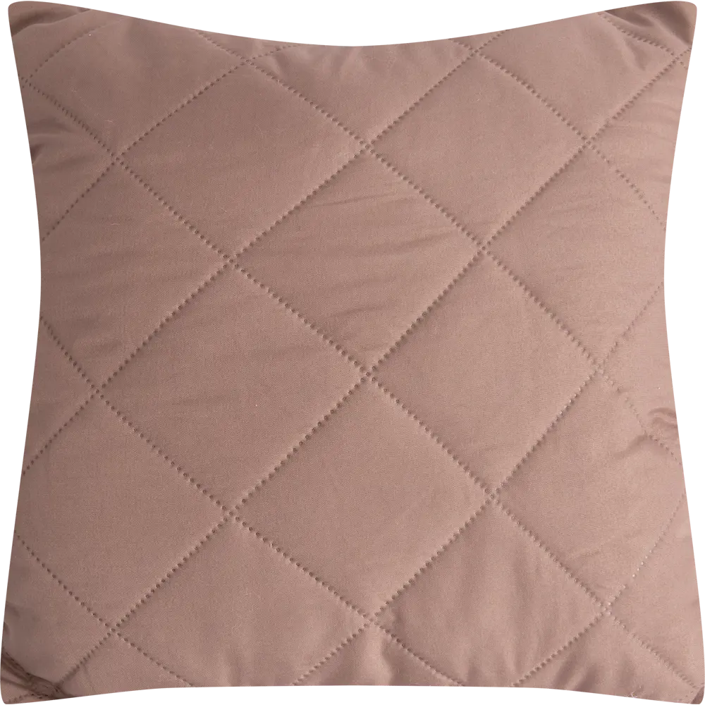 Подушка стеганая Melissa 40x40 см цвет коричневый 89144843 STLM-2027979 MELISSA BY MONA LIZA 