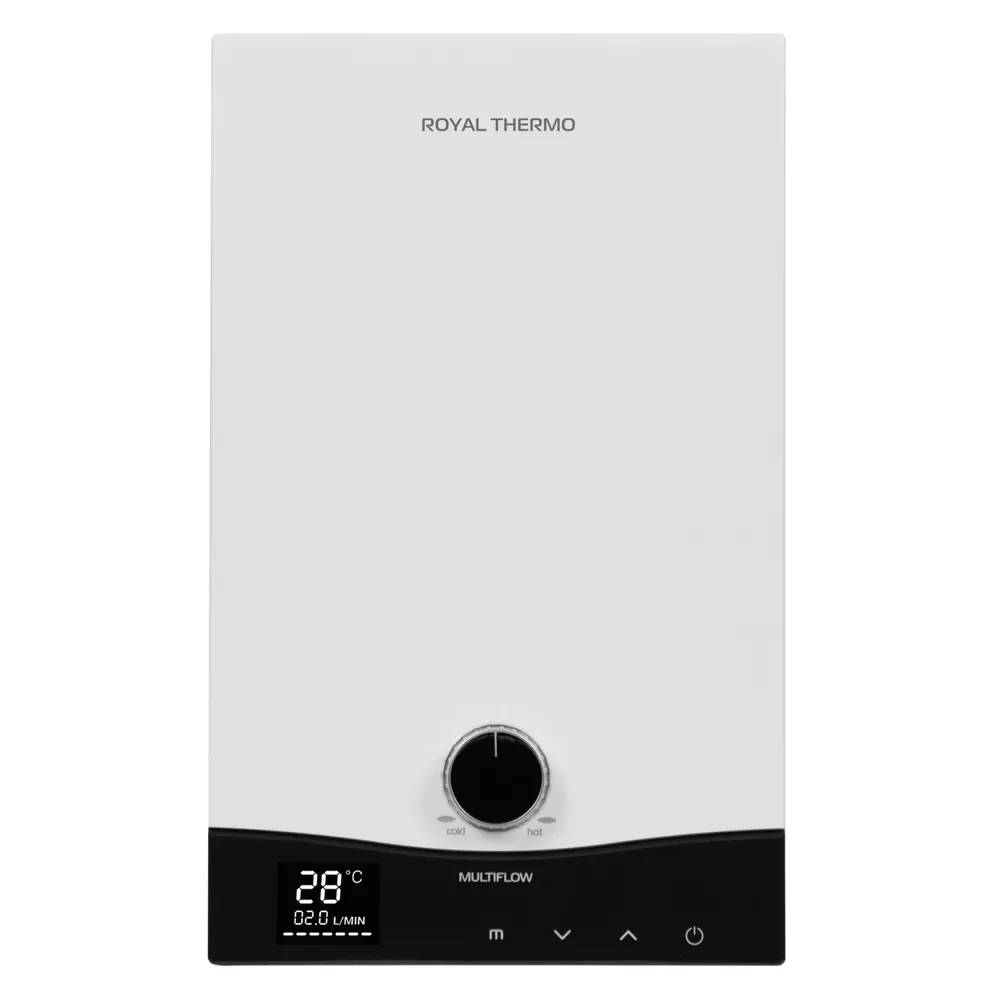 Проточный водонагреватель электрический Royal Thermo NPX 8 Multiflow 8.8 кВт бело-черный 89411162 STLM-2134036  - Вид №1