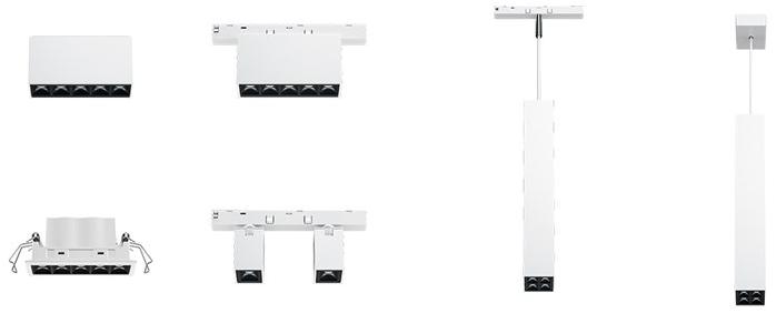 iGuzzini Светодиодный подвесной светильник из алюминия Laser blade xs sun-id-1420054 - Вид №1