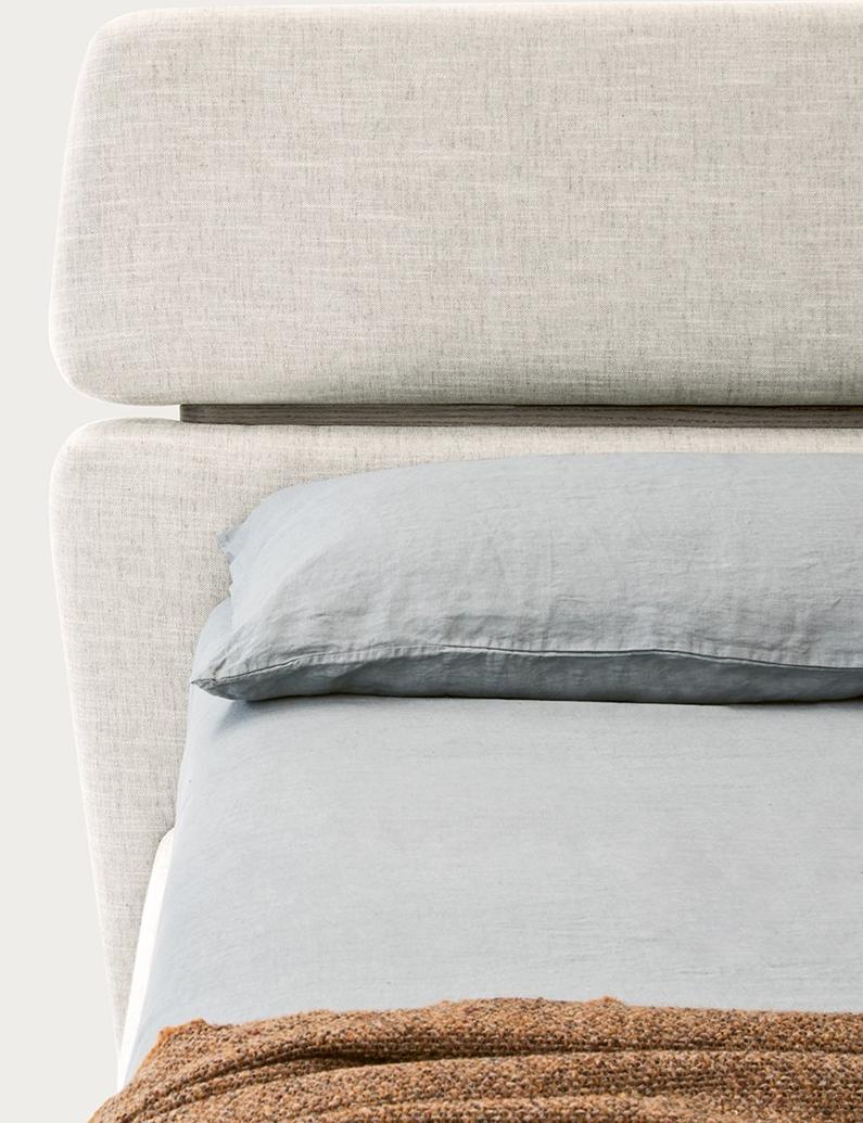 PIANCA Двуспальная кровать из ткани с высоким изголовьем sun-id-1451977 - Вид №3