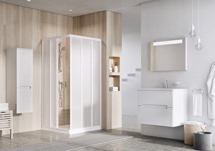 ASRV3-80 белый+Тpанспаpент Ravak 15V40102Z1 - Вид №1