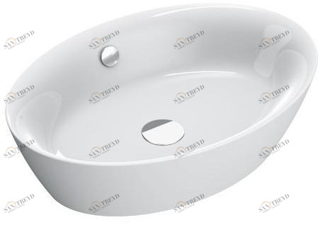 Накладная раковина на столешницу  овальная CERAMICA CATALANO Velis sun-id-1474535