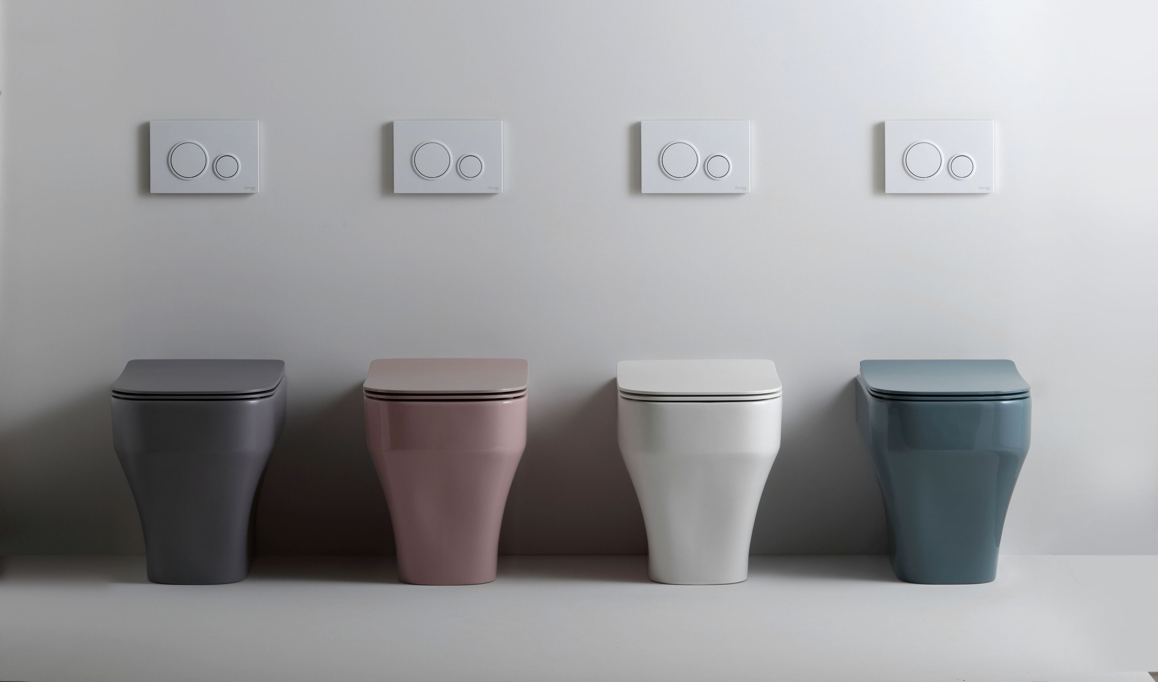 Туалет в оконном шкафу без бриды на полу Olympia Ceramica Synthesis Eco ARCH-00110303 - Вид №2