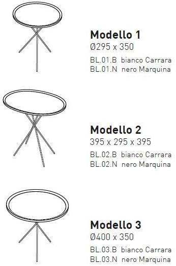 MONITILLO MARMI Круглый журнальный столик из мрамора sun-id-1413061 - Вид №1