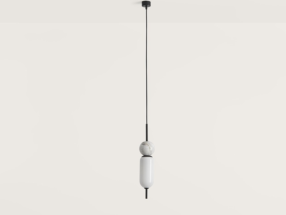 080063 Подвес черный - белый мрамор Aromas del Campo Anet  - Вид №1