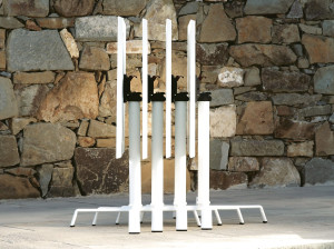 4-спицевое алюминиевое откидное основание стола