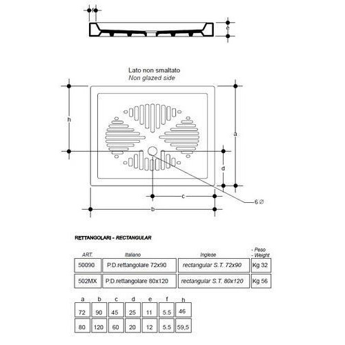 502MX01 Piatto Collection душевой поддон AXA AXA ONE 42902 - Вид №1