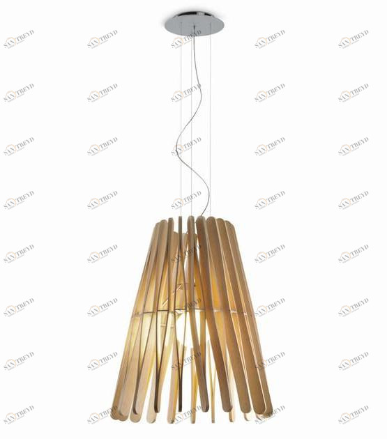 Fabbian Подвесной светильник из дерева Stick F23 a03 69