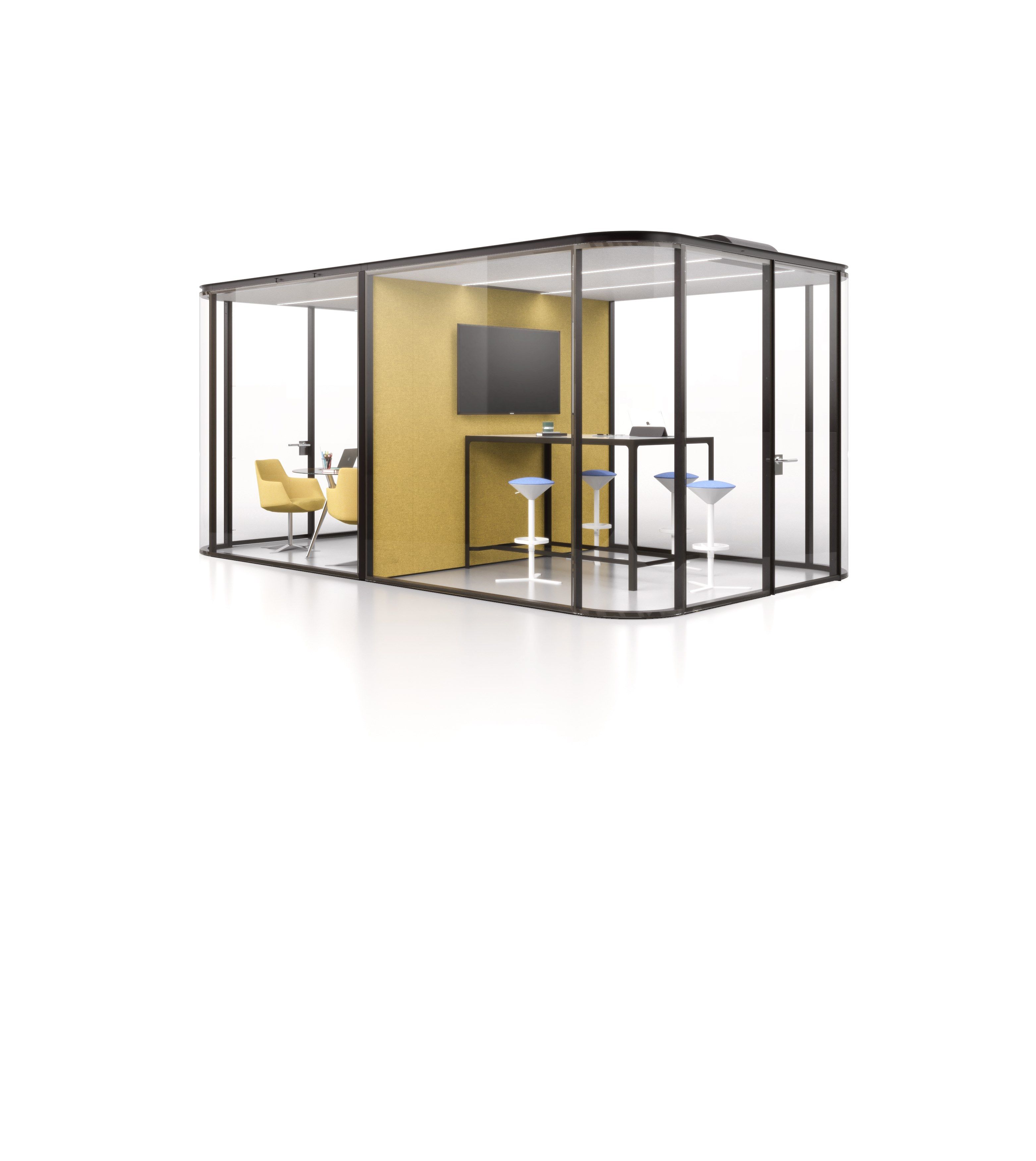 Акустическая офисная кабина со встроенным освещением ESTEL GROUP Collaborative Room ARCH-00057286 - Вид №16