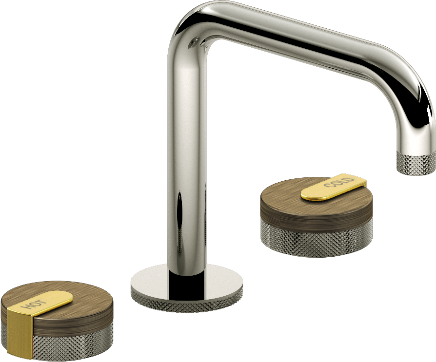 E-11511-R1VBB-L1BB-PC Смеситель для умывальника на 3 отвертия GRAFF MOD+