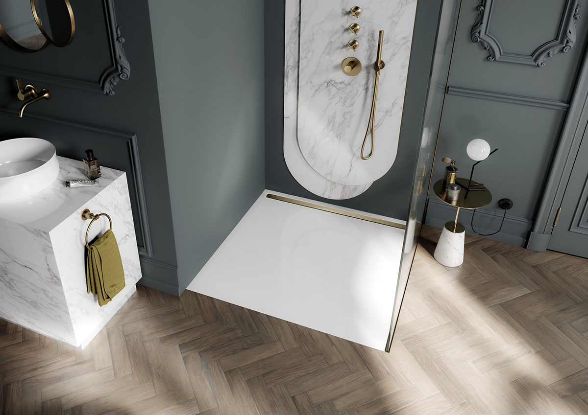 Душевой поддон KALDEWEI Сталь эмалированная 2627 452 теплый серый 90 2627452 - Вид №15