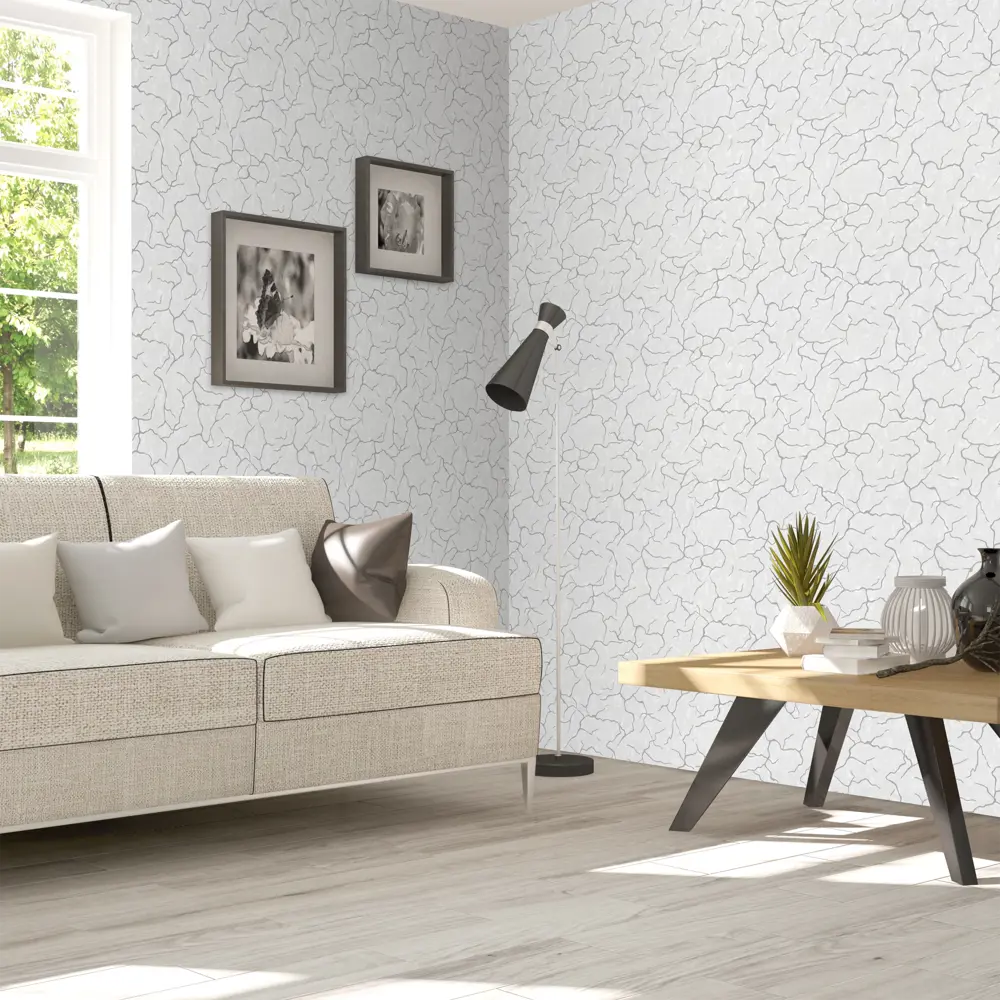 Обои флизелиновые Ateliero Kareli серые 1.06 м AT1010-06ОАВ Karelia STLM-2006128 - Вид №3