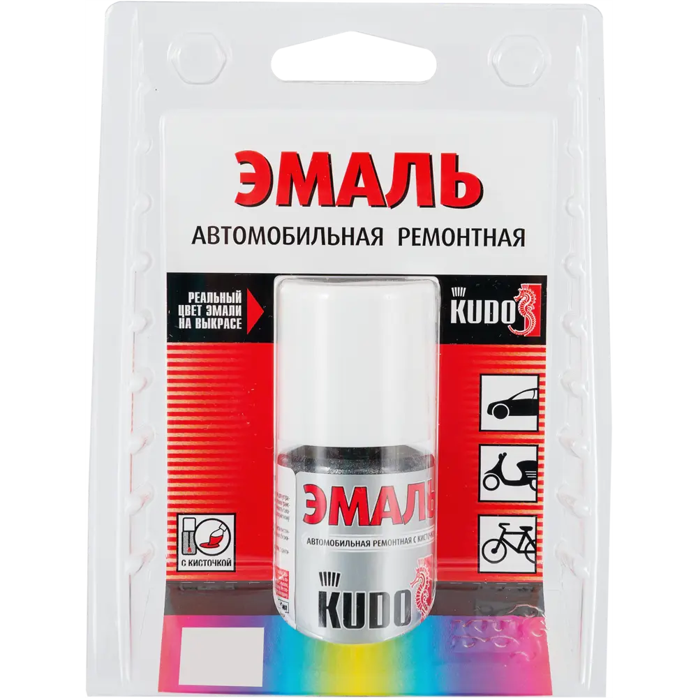 Эмаль автомобильная Kudo с кисточкой цвет кварц 15Мл STLM-2112124 - Вид №2