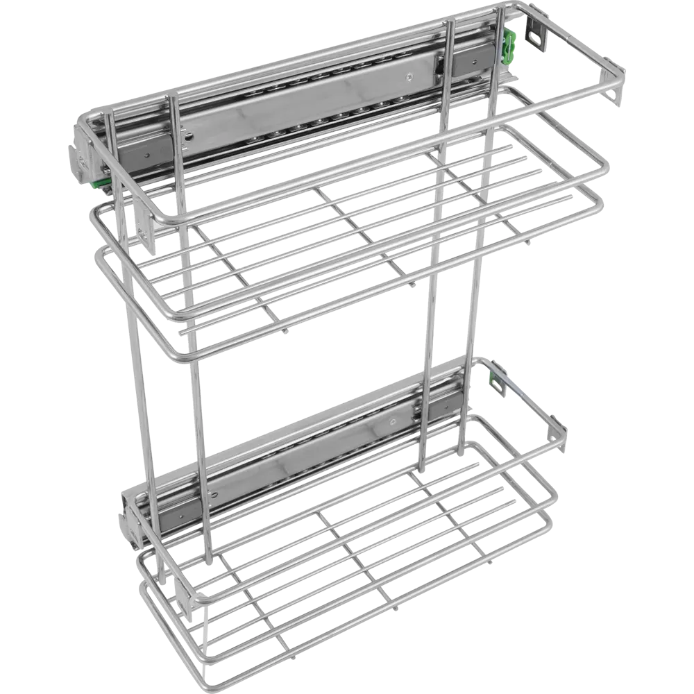 Бутылочница в верхний шкаф 15 см, хром Santreyd STLM-2178314 - Вид №1