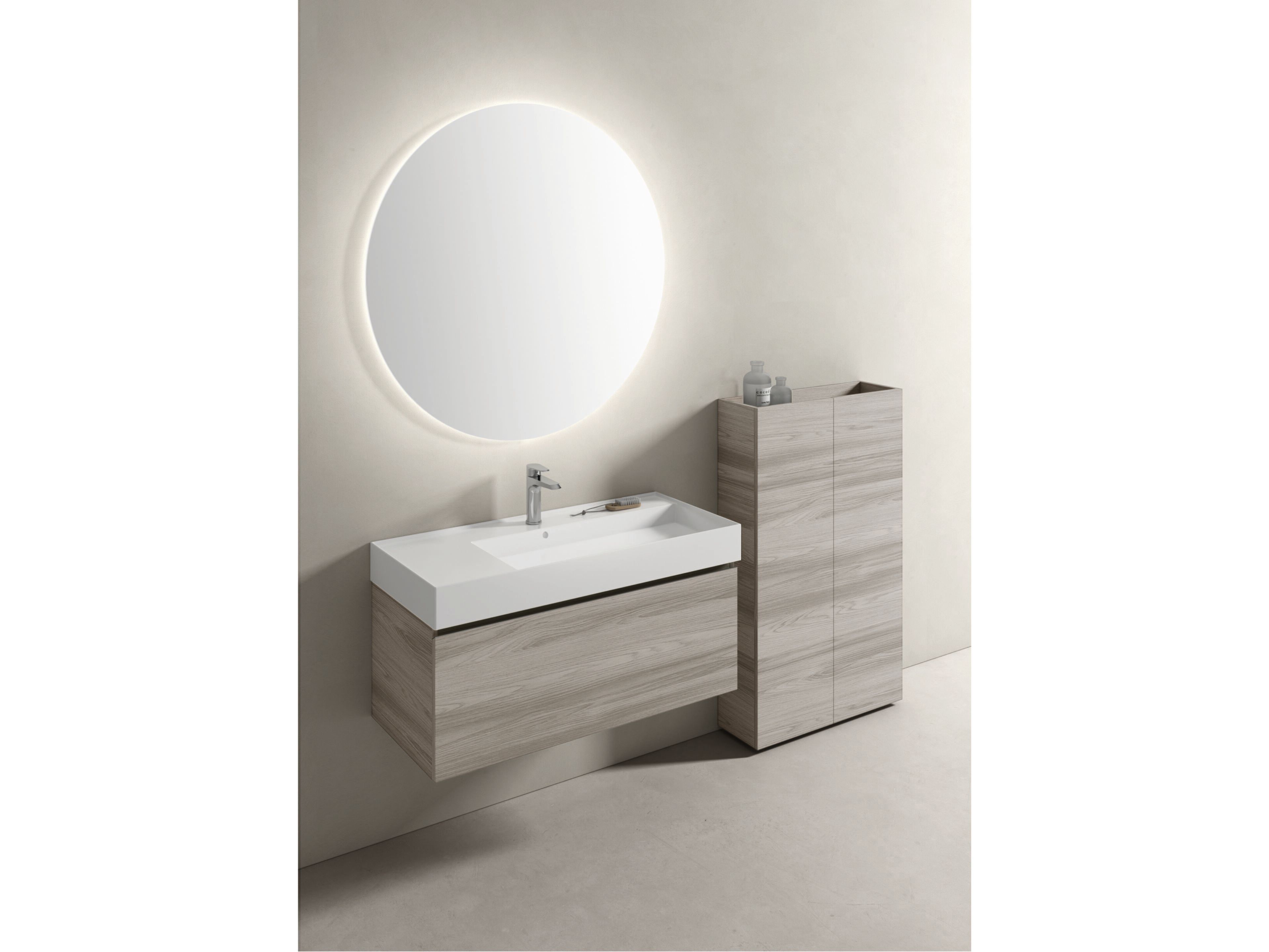 Подвесной туалетный столик с зеркалом Gruppo Geromin Lira Plus ARCH-00115824