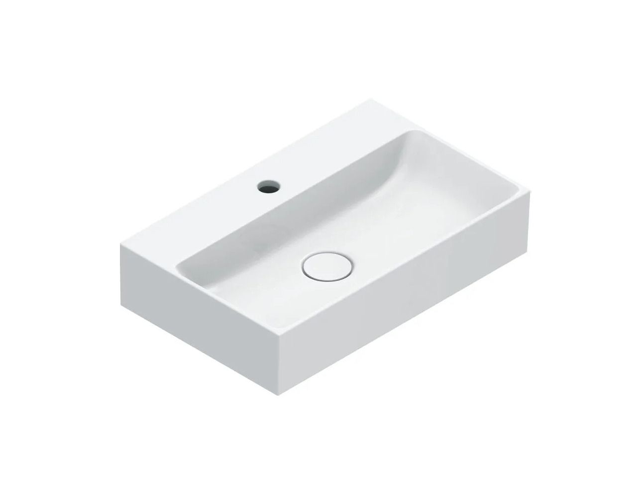 Прямоугольная одиночная раковина CERAMICA CATALANO премиум ARCH-00006321